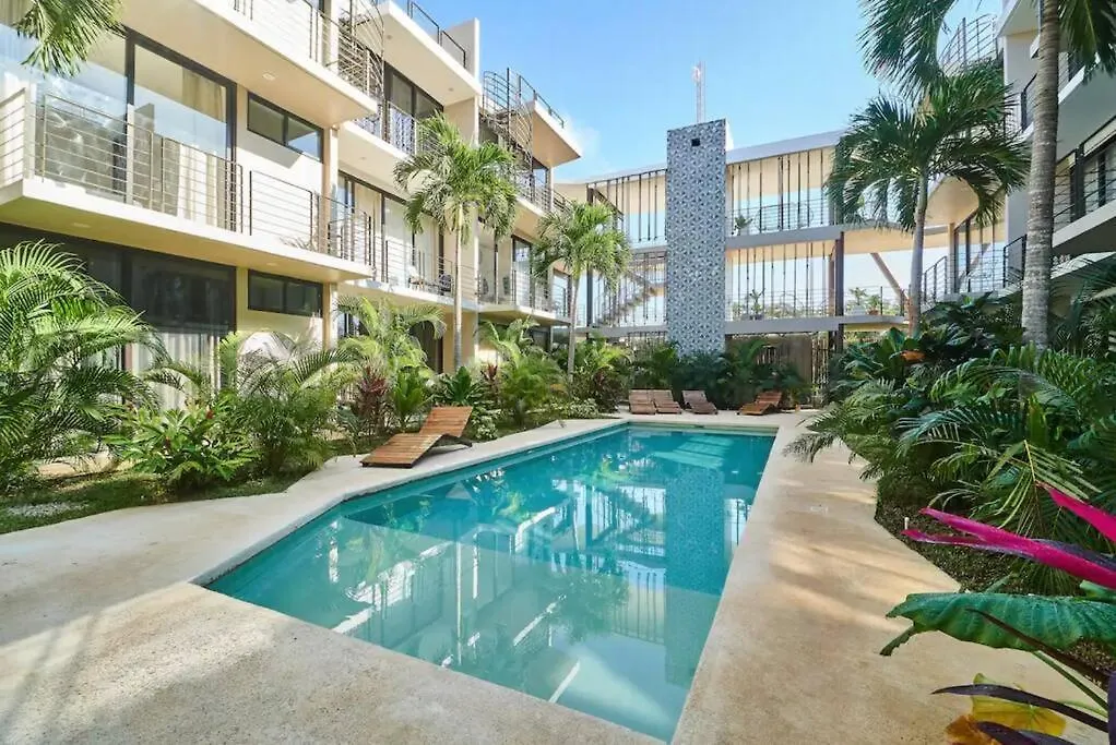 Ferienwohnung 201 Amena Close To Sea Cozy 1Br Apt 30Mb Wifi & Gym Tulum Mexiko