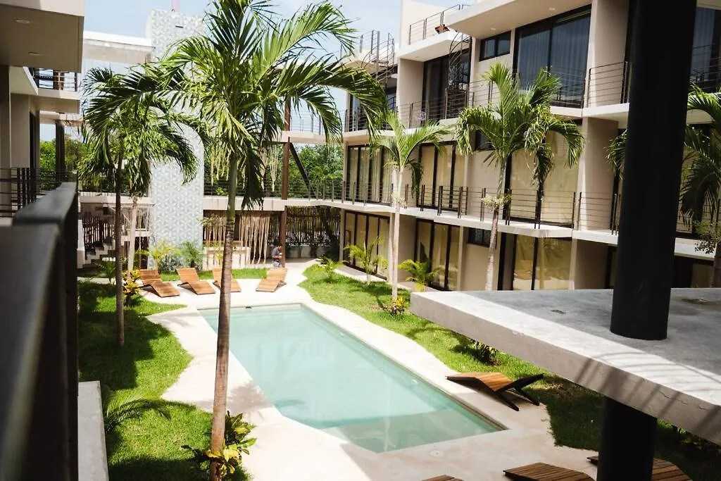 Apartment Ferienwohnung 201 Amena Close To Sea Cozy 1Br Apt 30Mb Wifi & Gym Tulum