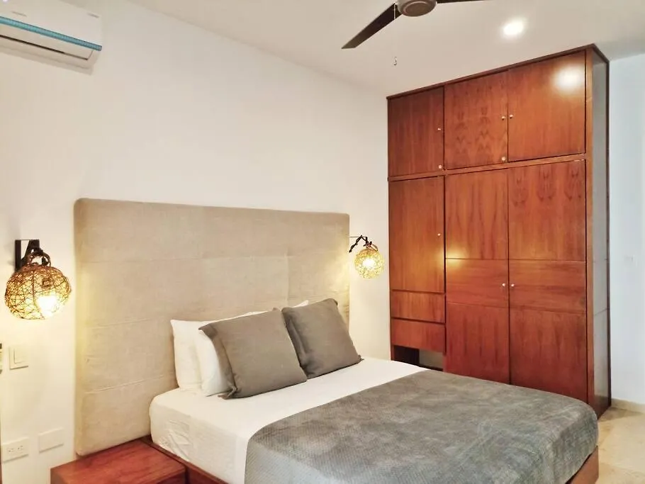Ferienwohnung 201 Amena Close To Sea Cozy 1Br Apt 30Mb Wifi & Gym Tulum Mexiko